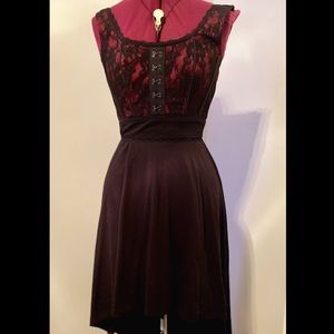 Royal Bones High-Low Dress 🥀